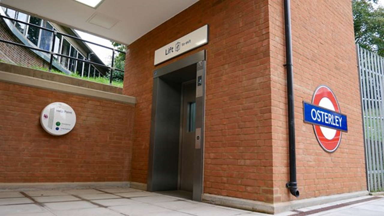 step free access at Osterley Underground station